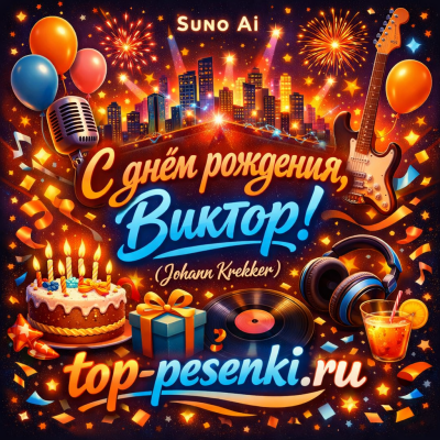 Suno Ai - С днём рождения, Виктор! (Johann Krekker)