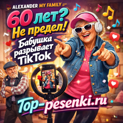 ALEXANDER MY FAMILY - 60 лет? Не предел! Бабушка разрывает TikTok