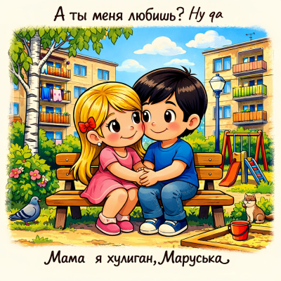 Мама я хулиган, Маруська - А ты меня любишь? Ну да