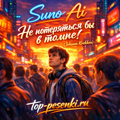 Suno Ai - Не потеряться бы в толпе! (Johann Krekker)