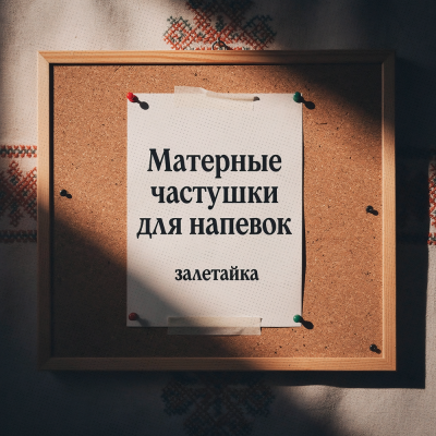 залетайка - Матерные частушки для напевок