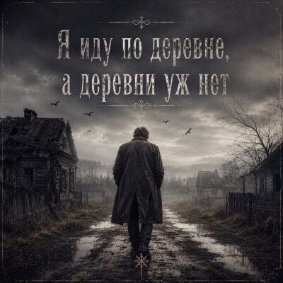 Ночной Сосед - Я иду по деревне, а деревни уж нет