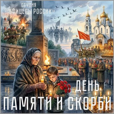 Студия Офицеры России - День Памяти и Скорби!