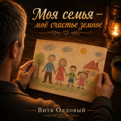 Витя Олдовый - Моя семья — моё счастье земное