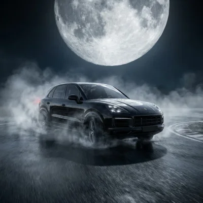Фара Ночи - Чёрный Порш