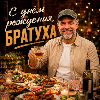 Геннадий Петрович - С Днём Рождения, братуха