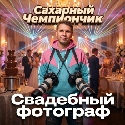 Сахарный Чемпиончик - Свадебный фотограф