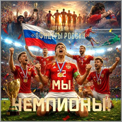 Студия Офицеры России - Мы Чемпионы!