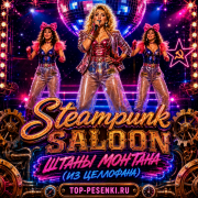 Steampunk Saloon - Штаны Монтана (Из целлофана)