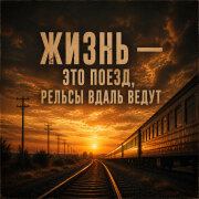 Витя Олдовый - Жизнь — это поезд, рельсы вдаль ведут
