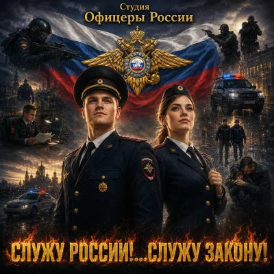 Студия Офицеры России - Служу России! Служу закону!