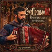 Эхопрошлово! - Не корите меня, не браните