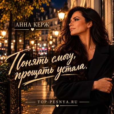 Анна Керж - Понять смогу, прощать устала