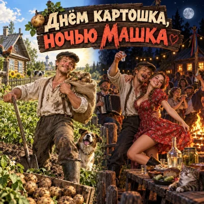 Колодезна Водица, Частотушка - Днём картошка ночью машка (Ивашка)