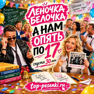 Леночка Белочка - А нам опять по 17, спустя 30 лет