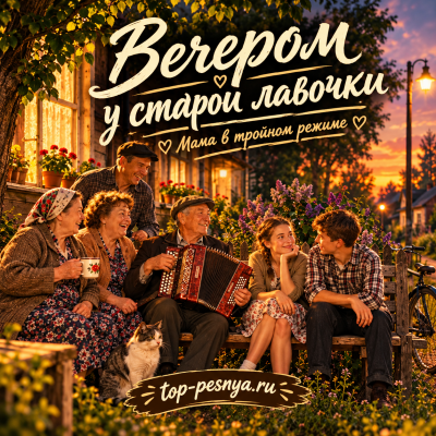 Мама В Тройном Режиме - Вечером у старой лавочки