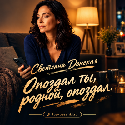 Светлана Донская - Опоздал ты, родной, опоздал
